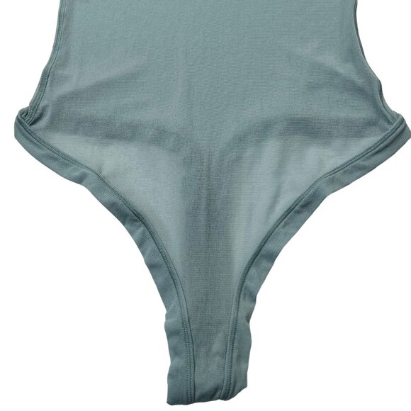 SKIMS Summer Mesh T-Shirt Bodysuit Sky Medium - Picture 7 of 13